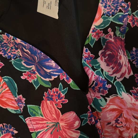 Zara cropped floral puff sleeve sweetheart blouse blogger favorite - Picture 5 of 9